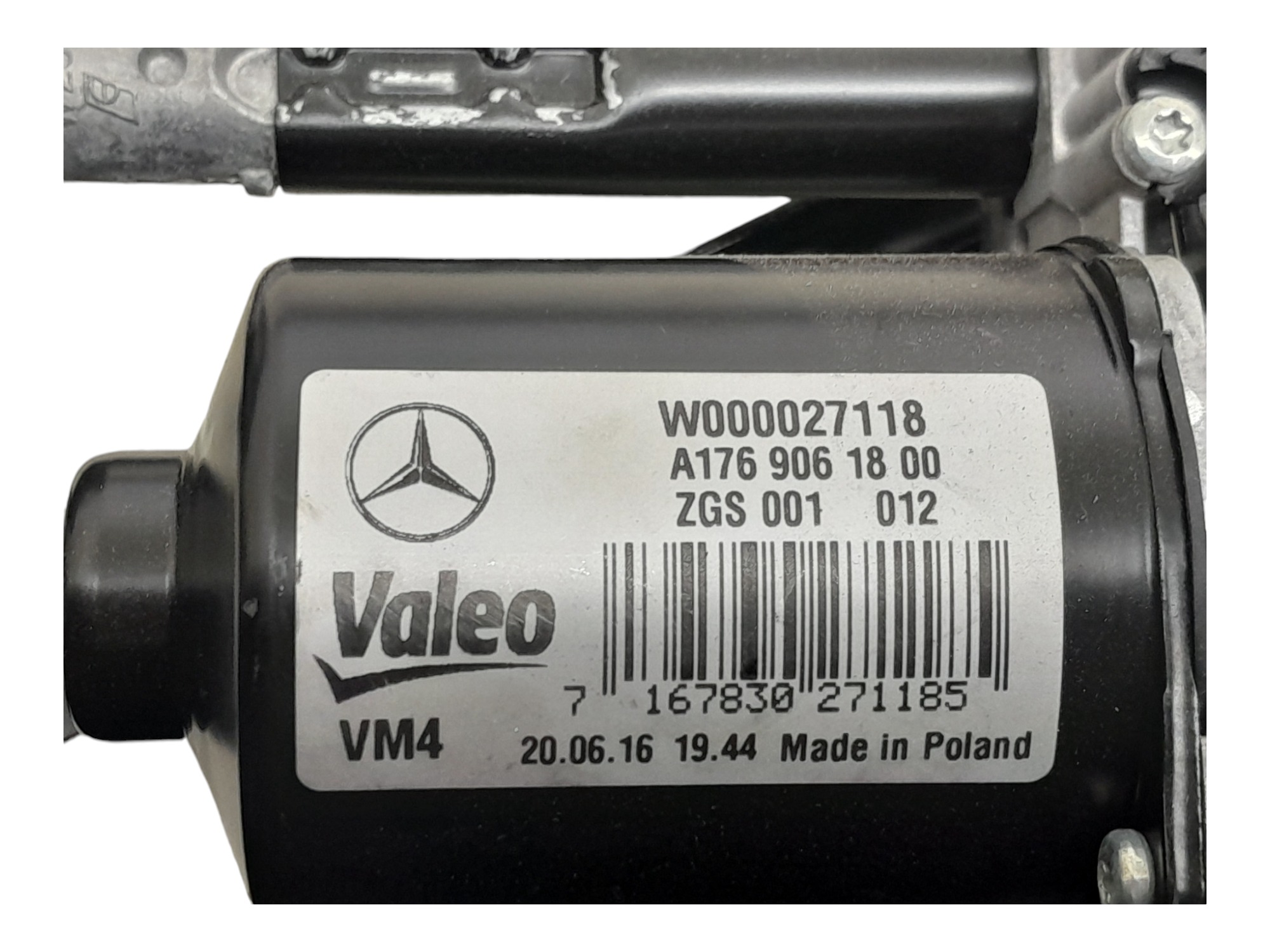 Maquina Limpador Parabrisa Mercedes A200 2017 6