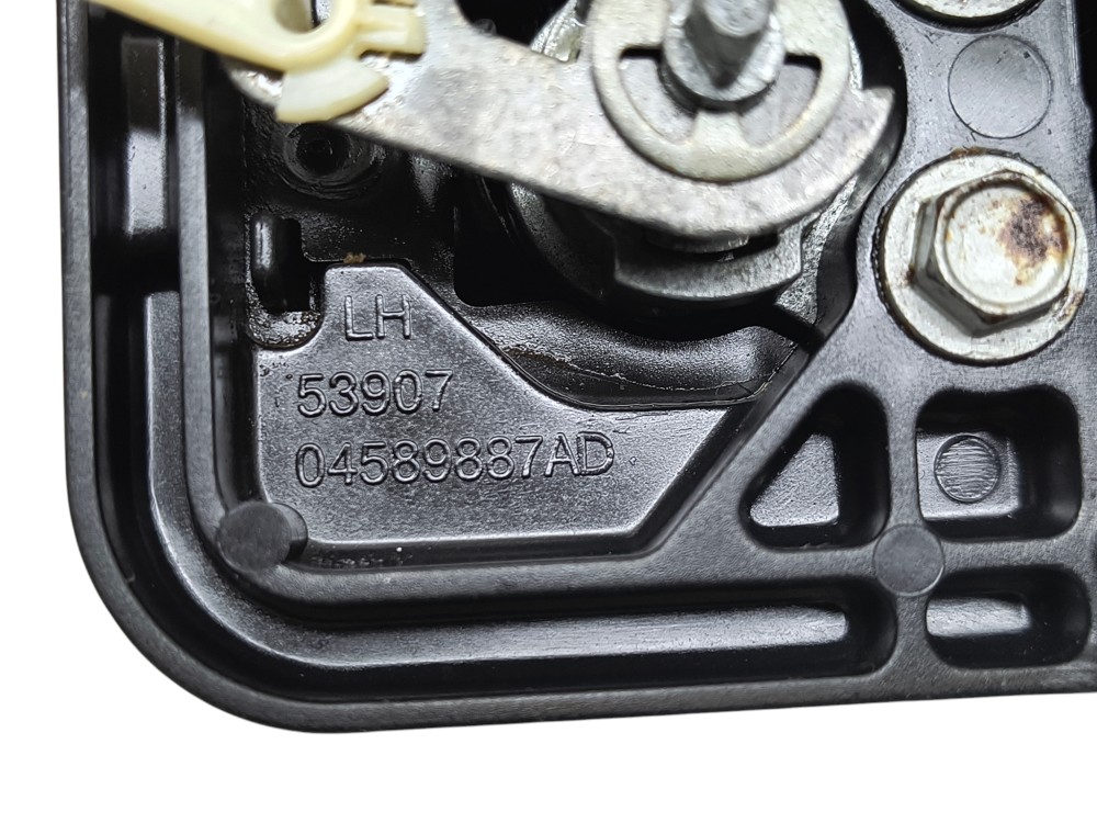 Maçaneta Externa Porta Diant Esq Jeep Grand Cherokee 2012 Cinza Dianteira 6