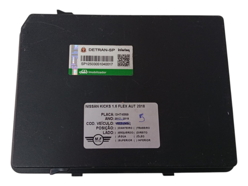 Caixa Fusível Bts Nissan Kicks Sv 1.6 Flex Aut 2018 6