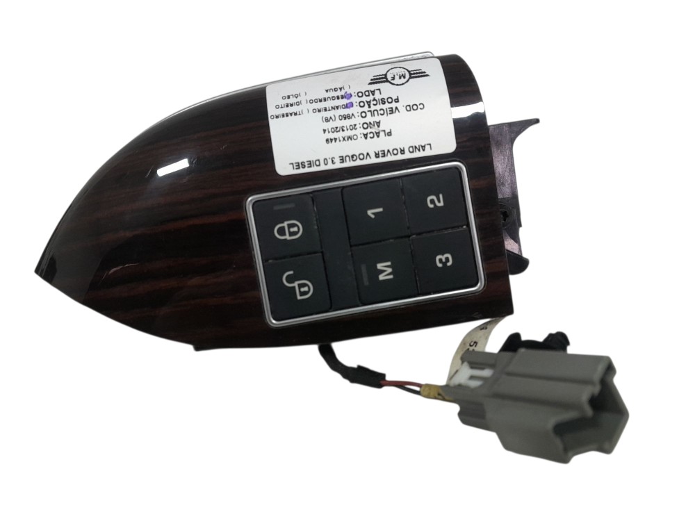 Macaneta Interna Porta Diant Esquerda Range Rover Vogue 2014 Cromado Dianteira 2