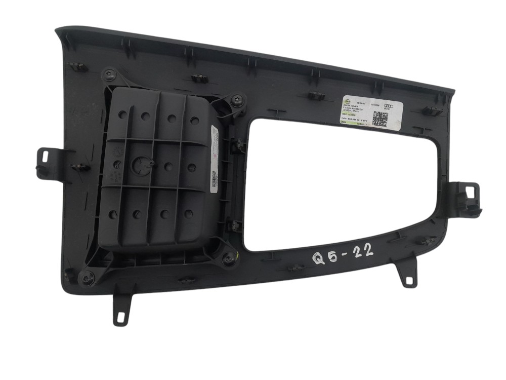 Moldura Console Trambulador Audi Q5 Tfsi 2.0 Turbo Gas 2022 2