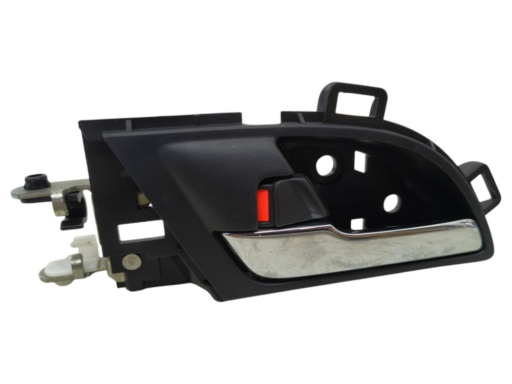 Maçaneta Interna Porta Tras Esquerda Honda Crv 2.0 16v 2011 Preta E Cromada Traseira 1