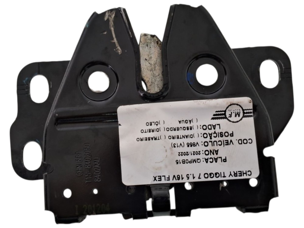 Fechadura Capo Chery Tiggo 7 2022