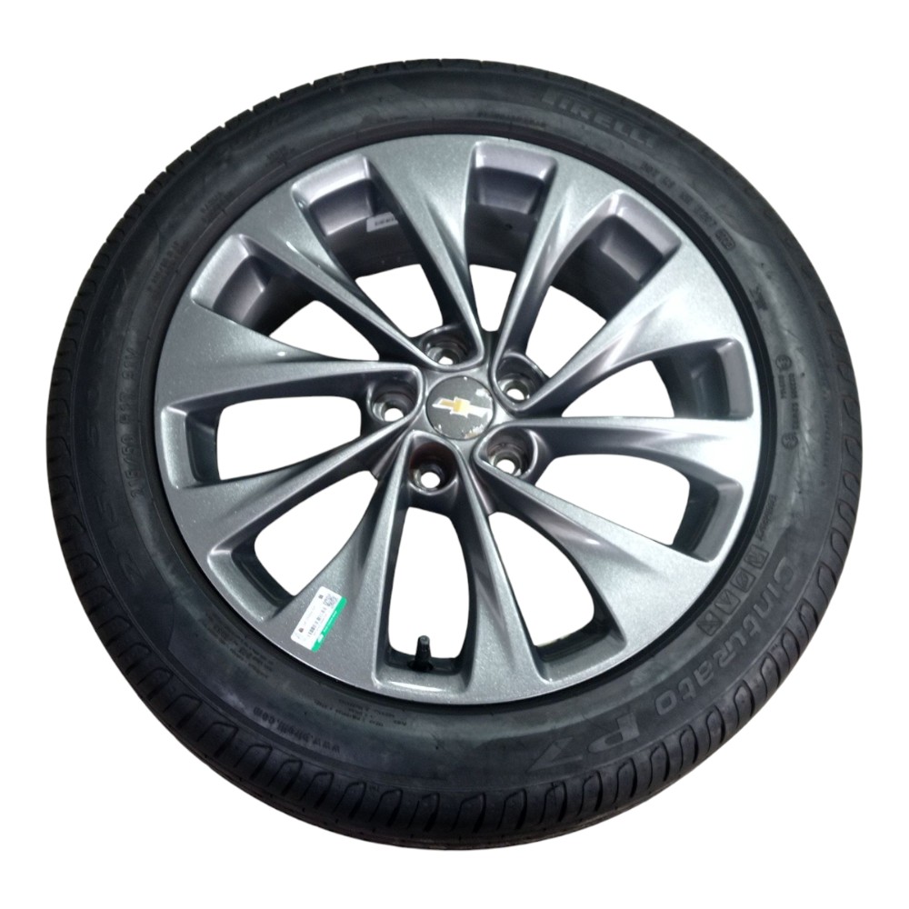 JOGO RODA COM PNEU CRUZE SEDAN 1.4 TURBO AUT 2017 ARO 17 5