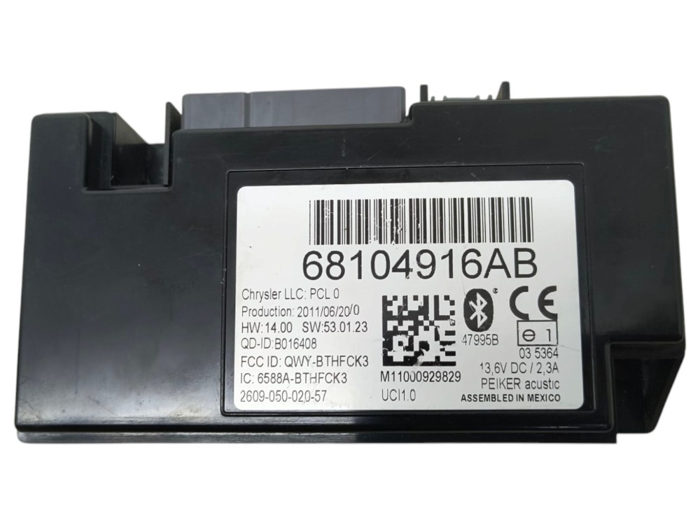 Modulo Bluetooth Jeep Cherokee Sport 3.7 V6 Gas Aut 2012 1