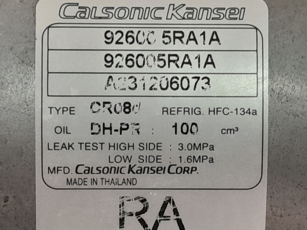 Compressor Ar Condicionado Nissan Kicks 1.6 16v Flex 2024 8
