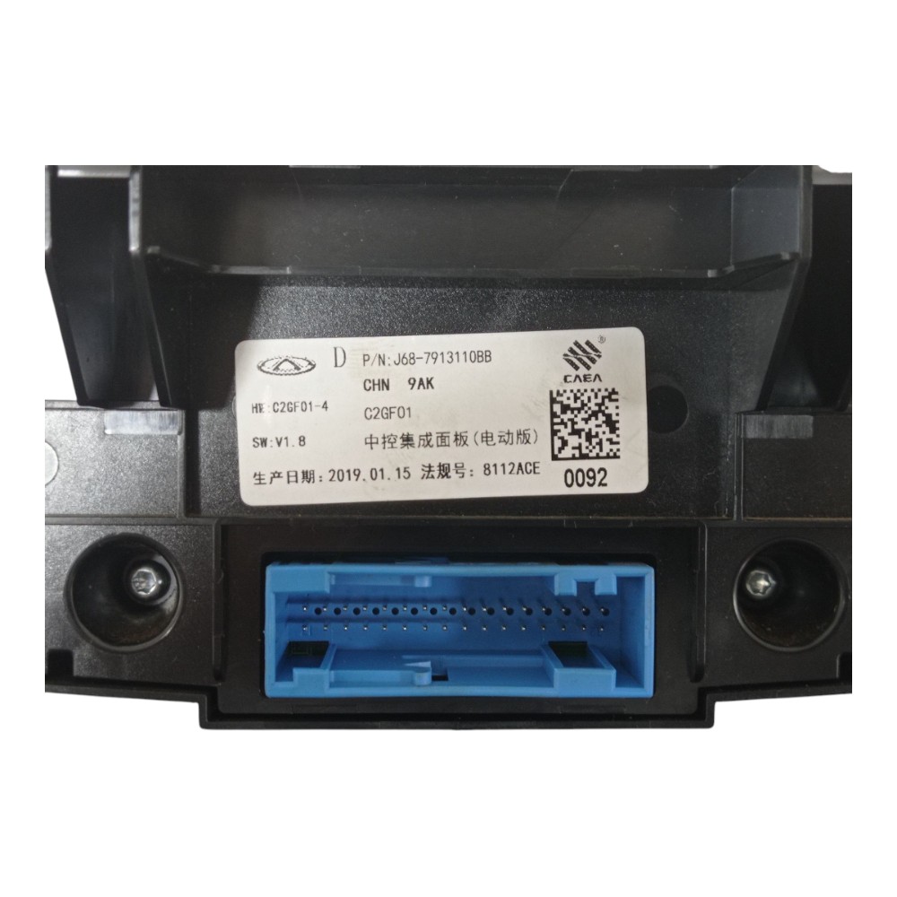 CONTROLE COMANDO AR CONDICIONADO CHERY TIGGO 5X TXS AUT 2020 6