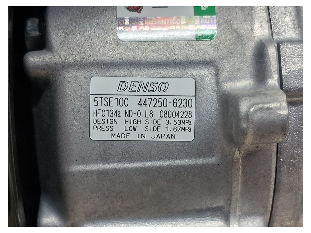 Compressor Ar Toyota Corolla Cross Xre20 2.0 16v Flex 2024 8