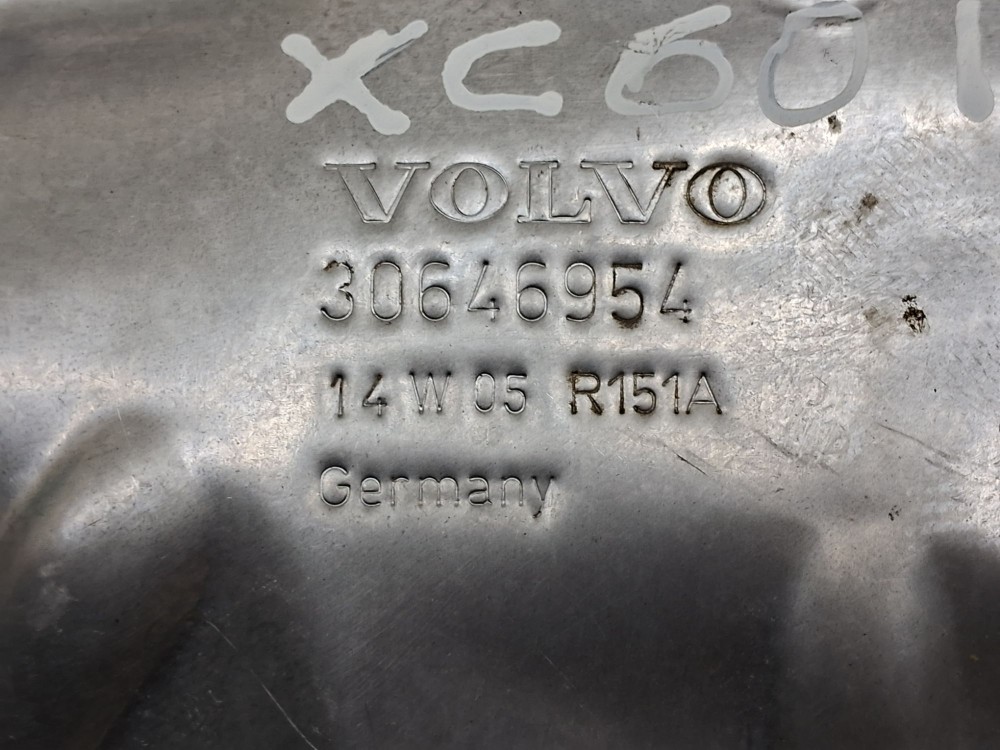 Defletor Calor Coletor Escapamento Volvo Xc60 Top T6 2014 5