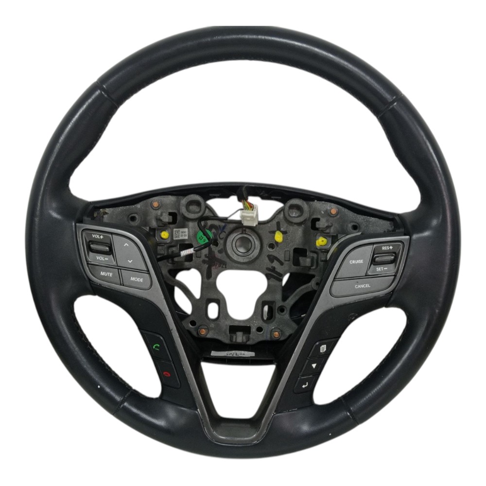 VOLANTE COM CONTROLE DE SOM HYUNDAI SANTA FE 2018 1