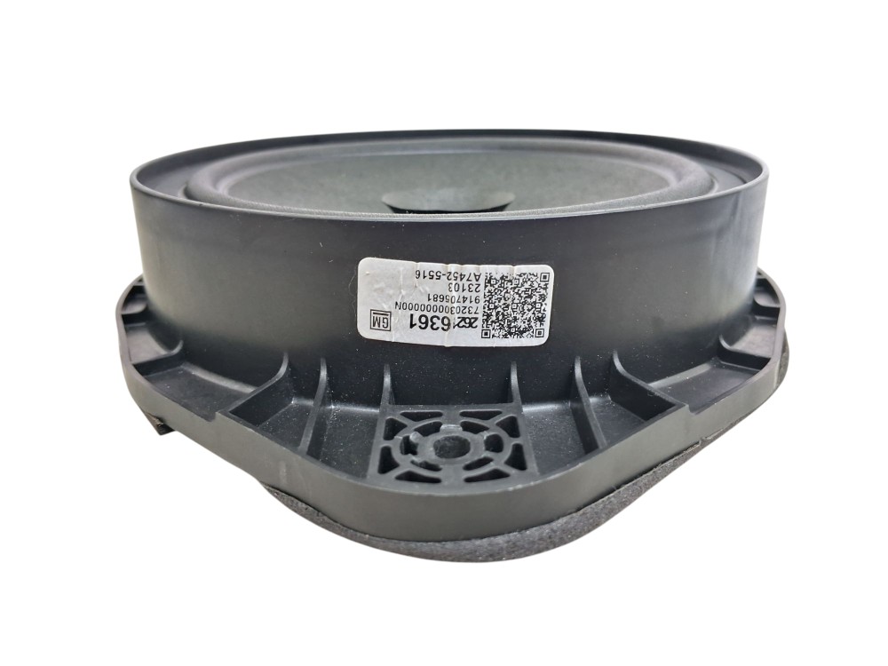 Alto Falante Porta Traseira Direita Chevrolet Tracker 2024 Preto 2