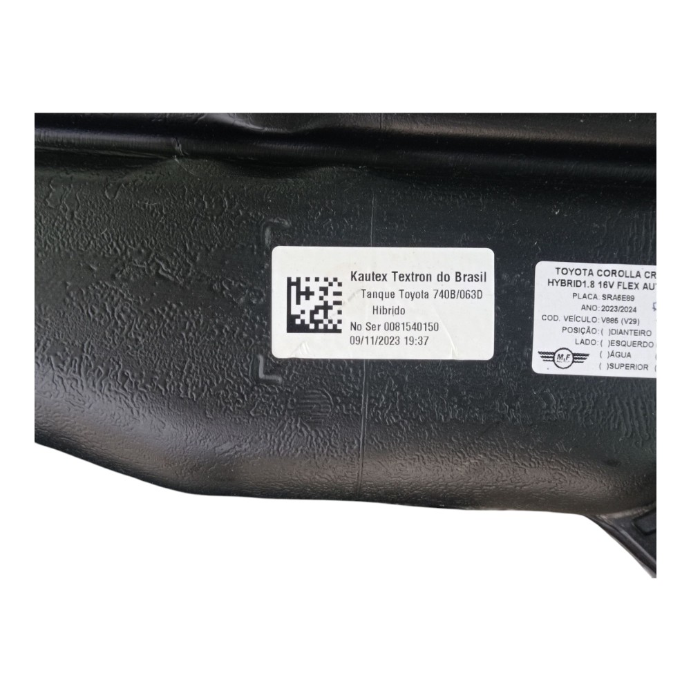 TANQUE COMBUSTÍVEL TOYOTA COROLLA CROSS XRV 2024 6