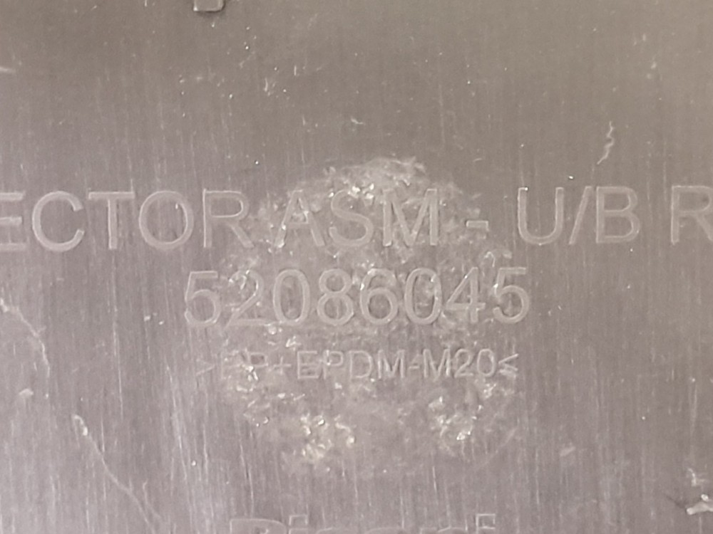 Defletor Protetor Inferior Traseiro Chevrolet Cobalt 2019 5