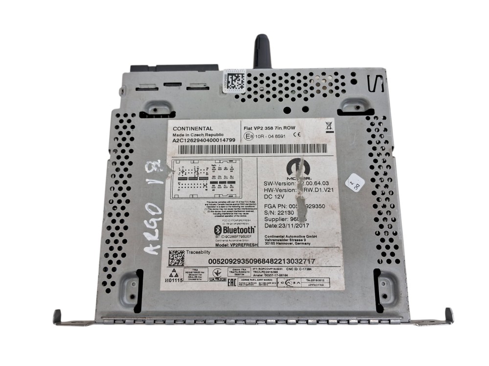 Radio Som Central Multimidia Fiat Argo Drive 2018