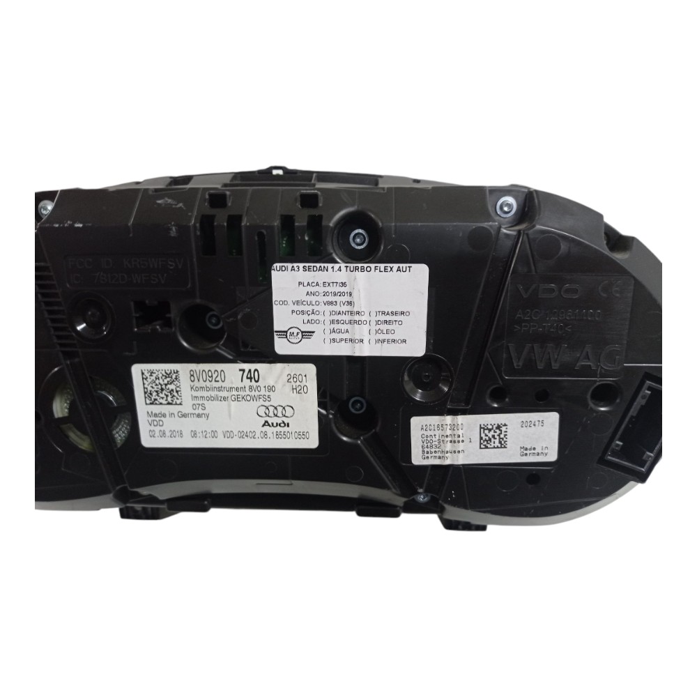 Kit Code Cold Audi A3 Sedan 1.4 Turbo Aut 2019 3