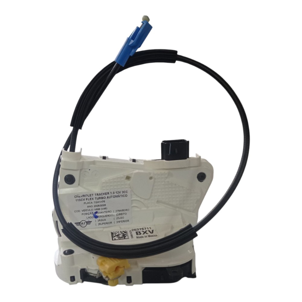 Fechadura Porta Dianteiro Esquerdo Chevrolet Tracker 2026