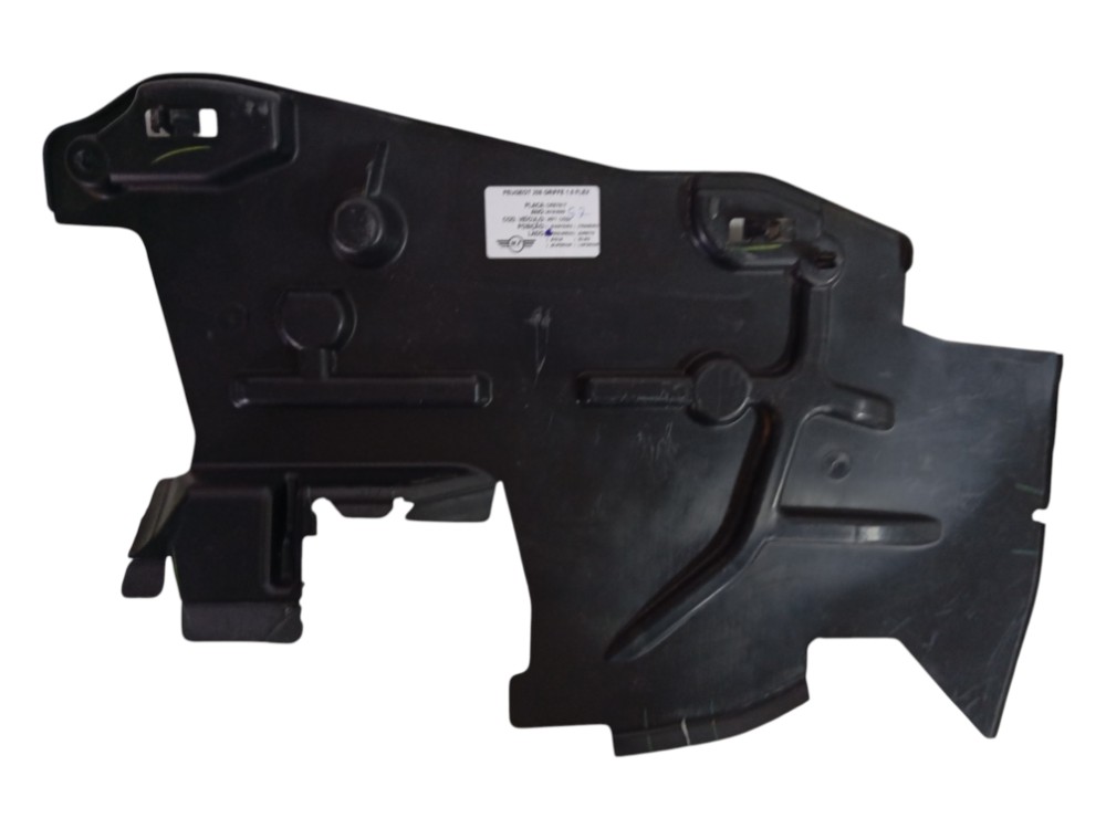 Defletor Ar Radiador Esquerdo Peugeot 208 Griffe 1.6 2020