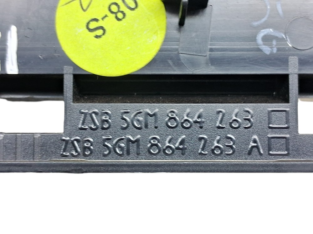 Moldura Console Trambulador Volkswagen Golf Tsi 2015 8