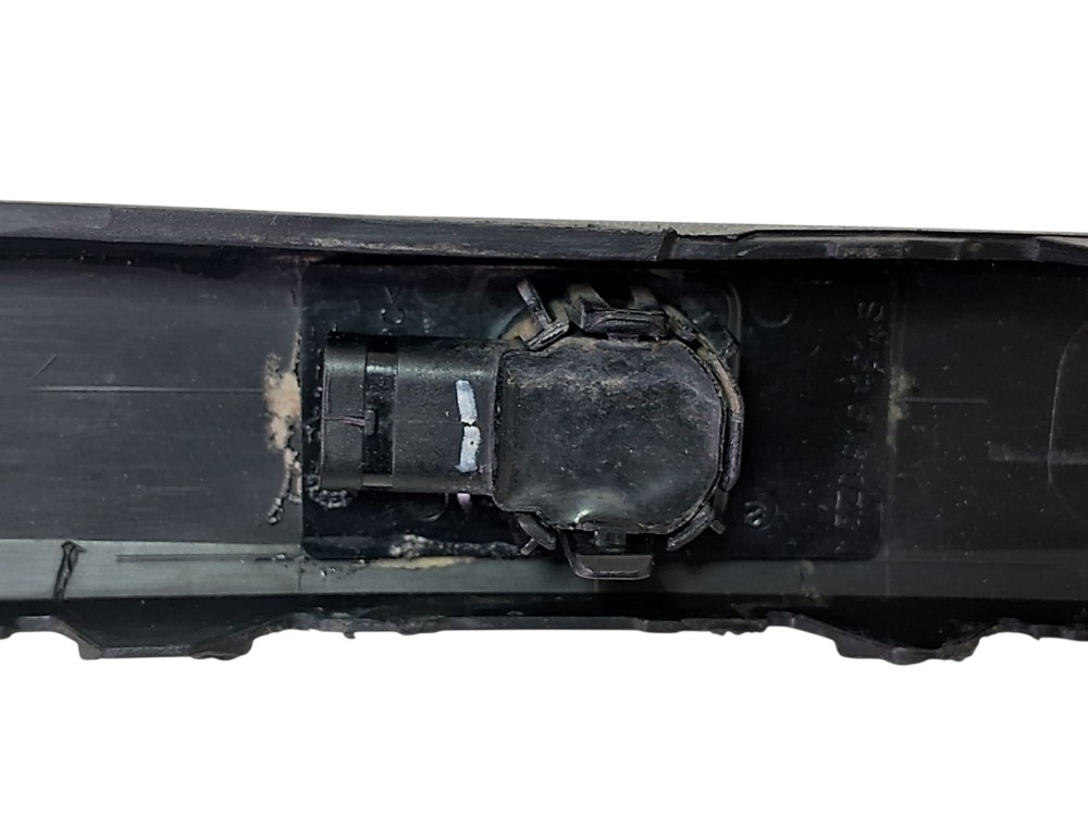 Moldura Dir Parachoque Com Sensor Volkswagen Crossfox 2016 Preto 5