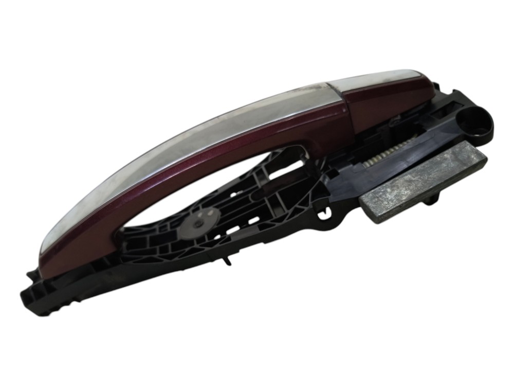 Maçaneta Externa Porta Tras Direita Chevrolet Tracker 2015 Vermelho E Cromado Traseira 2