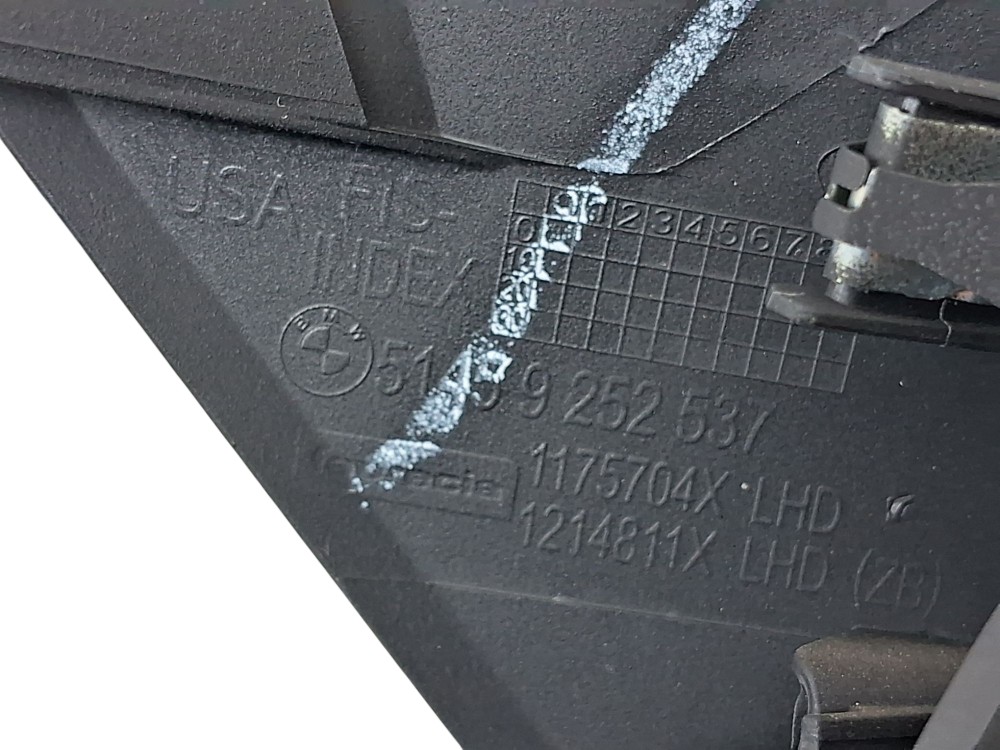 Moldura Painel Instrumentos Bmw X6 Xdrive35i 2017 6