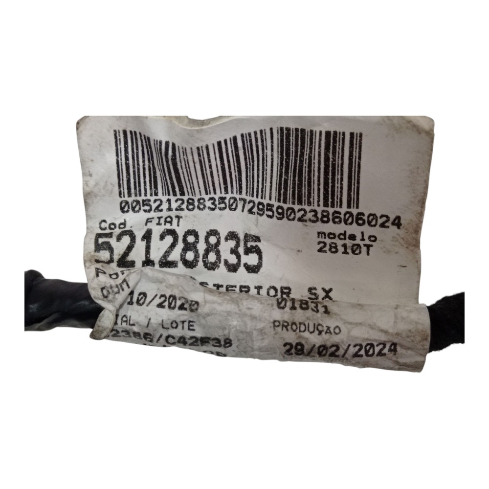 Chicote Porta Traseira Esquerda Fiat Strada Cd 1.3 Aut 2024 5