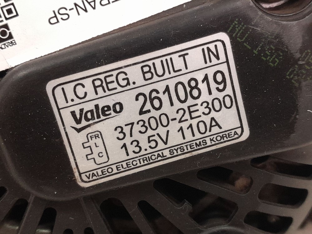Alternador Hyundai Ix35 2.0 16v Flex Manual 2013 8