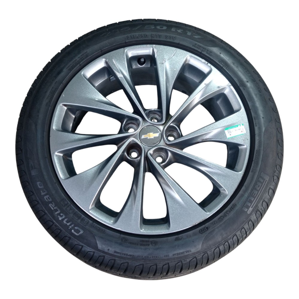 JOGO RODA COM PNEU CRUZE SEDAN 1.4 TURBO AUT 2017 ARO 17 6