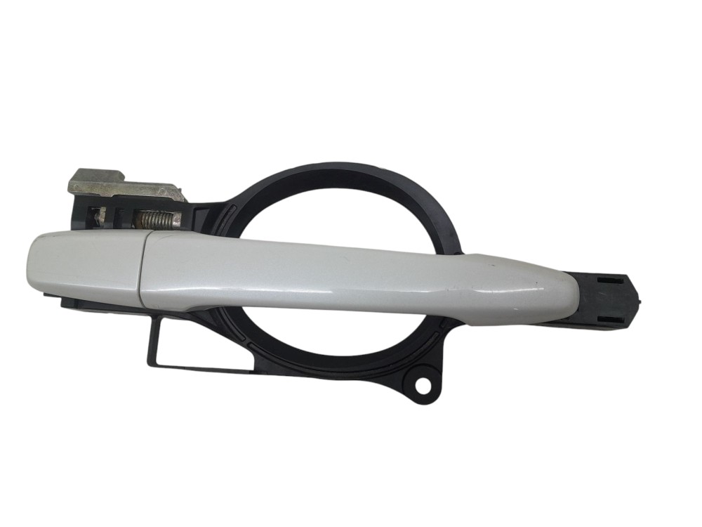 Maçaneta Porta Dianteira Direita Mitsubishi Outlander 2011 Branco Dianteira 1