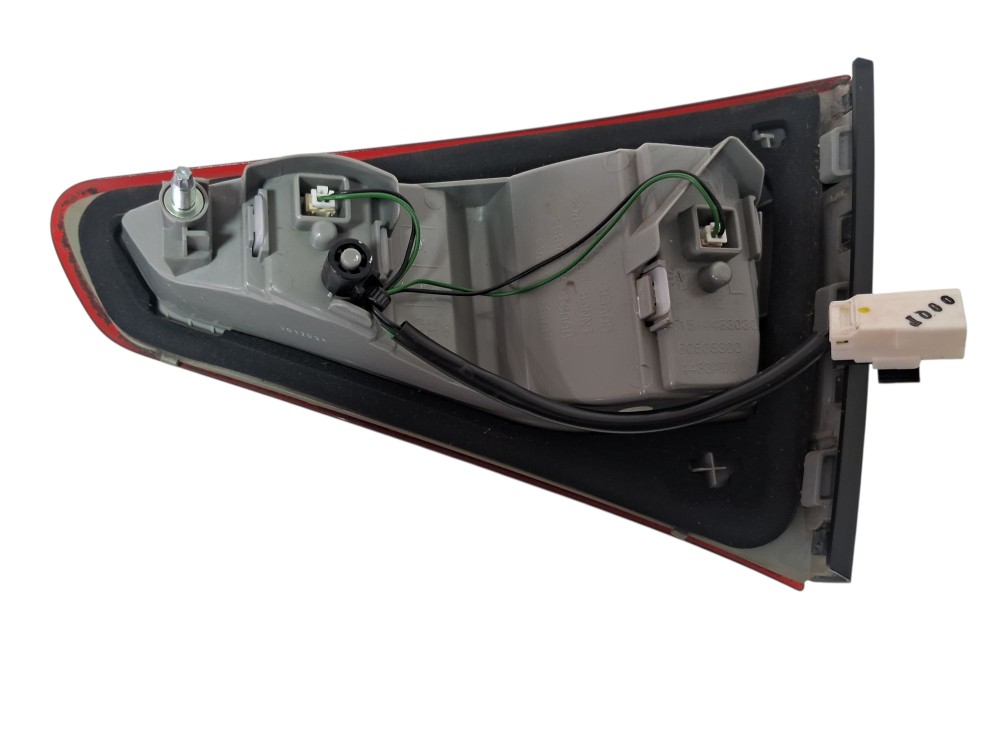 Lanterna Esquerda Tampa Traseira Chery Tiggo 7 2022 Esquerdo/motorista Vermelho 2