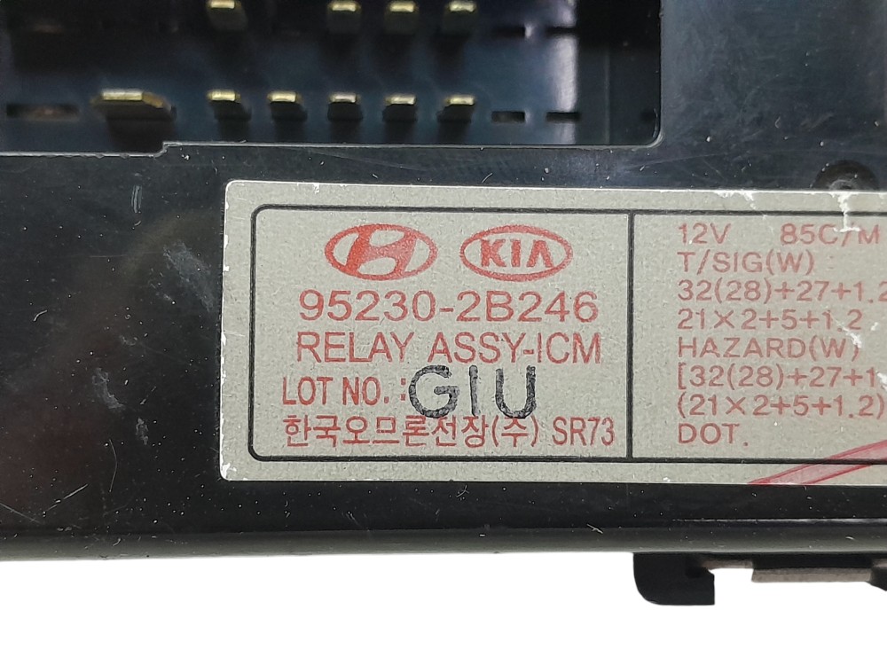 Módulo Relé Icm Hyundai Santa Fé 3.5 V6 Gas Aut 2012 8