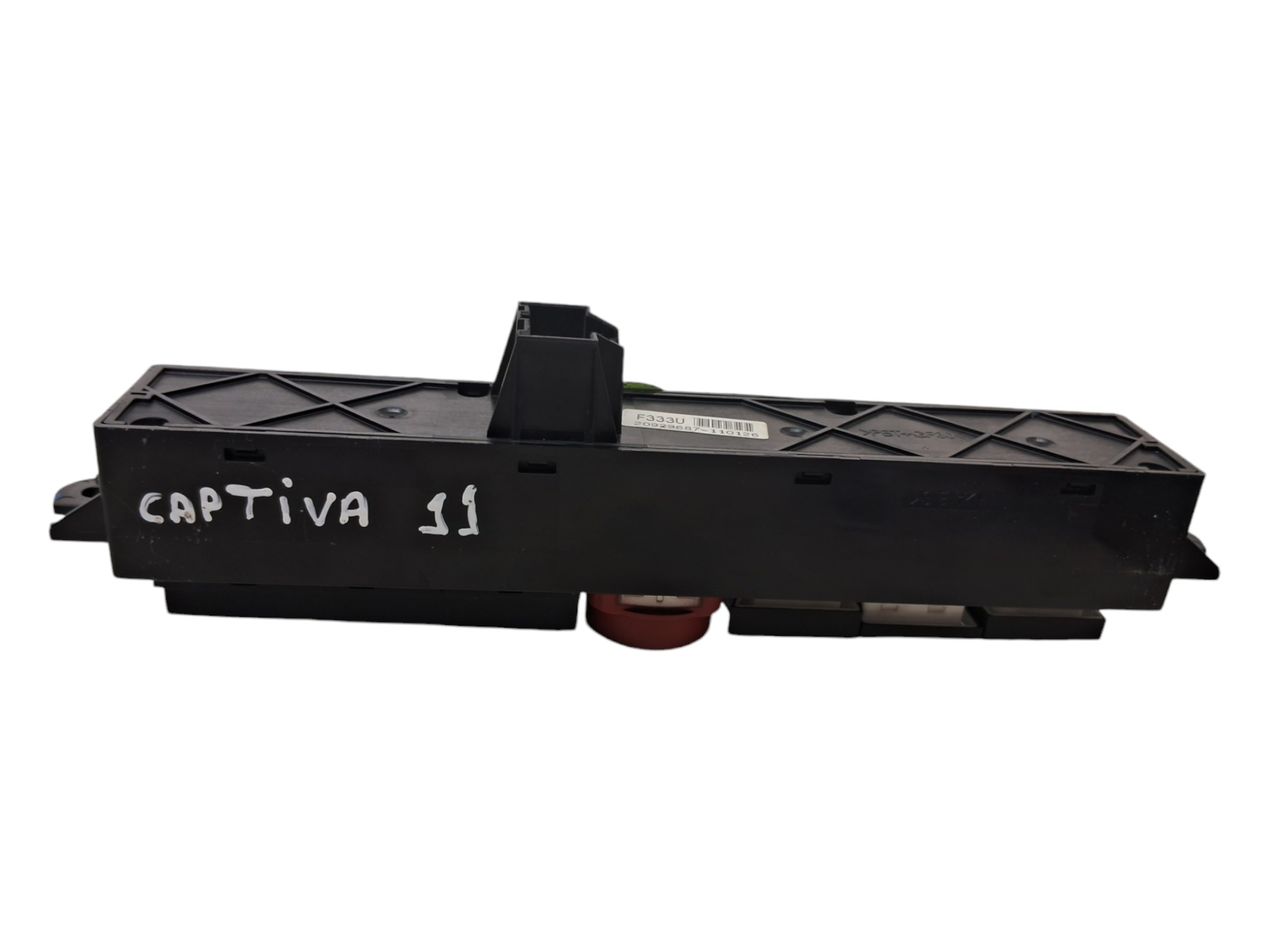 Botão Pisca Alerta Chevrolet Captiva 2011 Preta 4