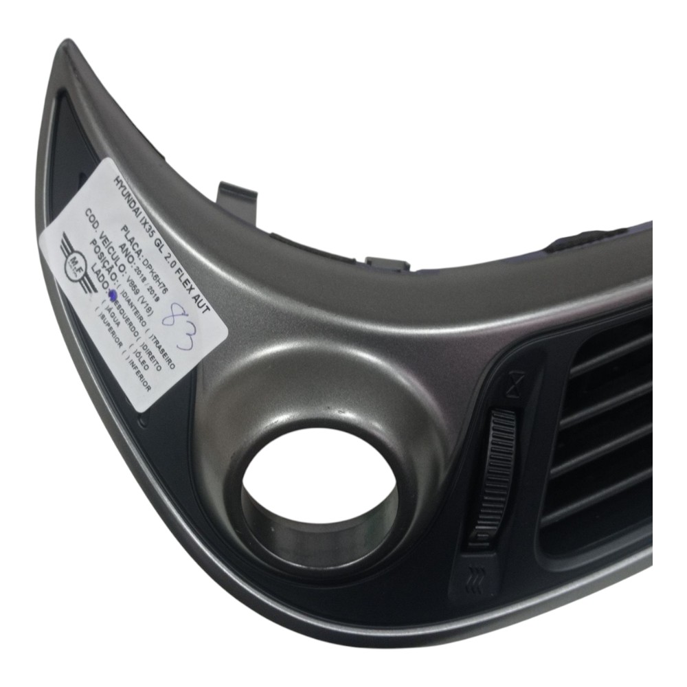 Difusor Ar Central Esquerdo Hyundai Ix35 Gl 2.0 Aut 2019 3