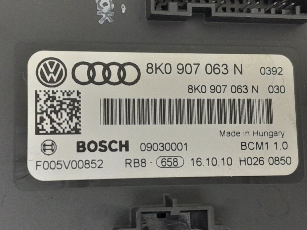 Kit Cold Code Audi Q5 2.0 16v Turbo Gasolina Fsi Aut 2011 7