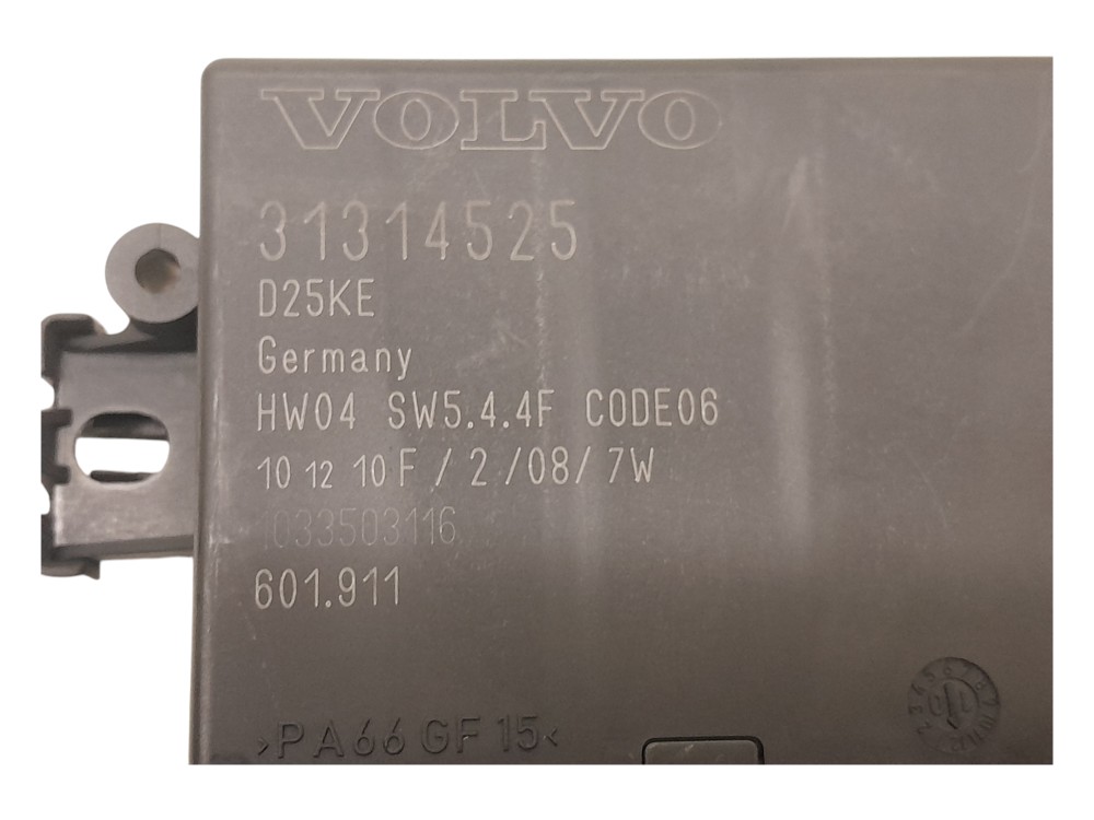 Modulo Sensor Estacionamento Volvo Xc60 T6 3.0 6cc 2012 5