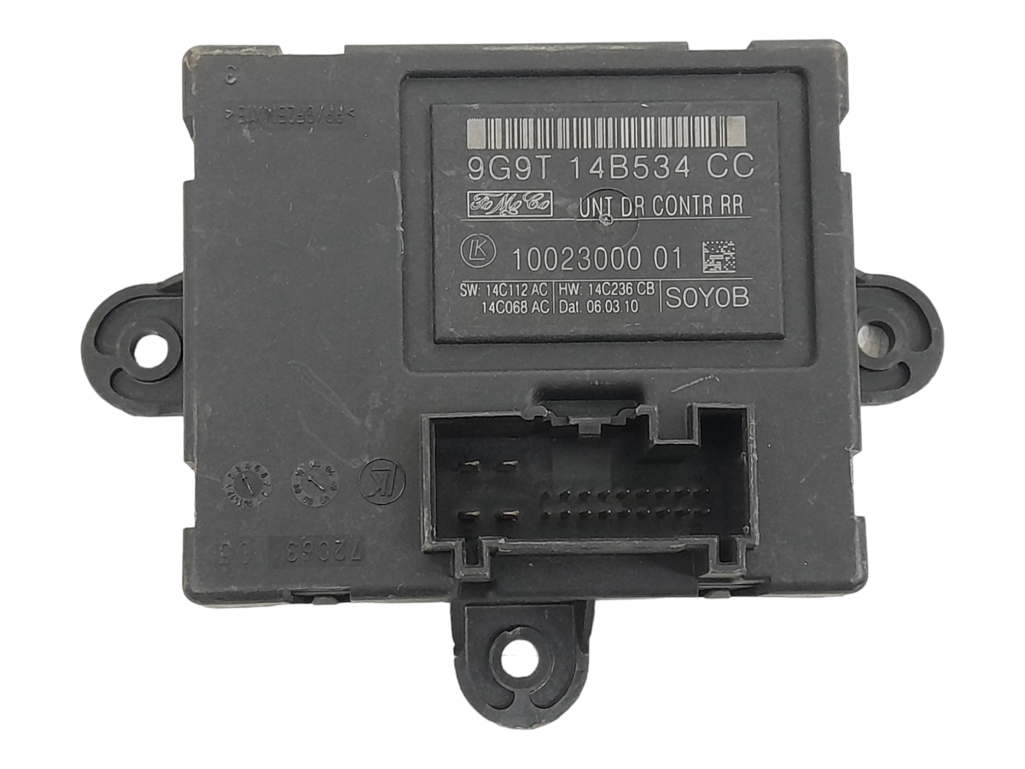 Modulo Porta Traseira Esquerda Volvo Xc60 T6 Dynamic 2010 1