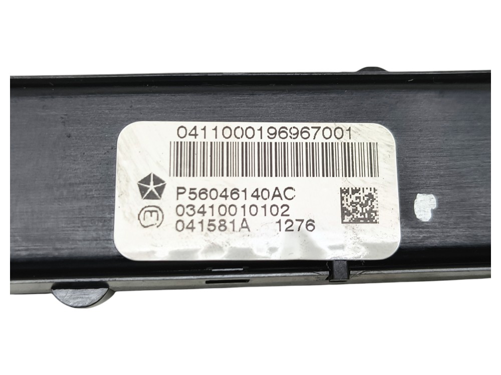 Botao Pisca Alerta Jeep Grand Cherokee Laredo 3.6 V6 2012 Preto 6
