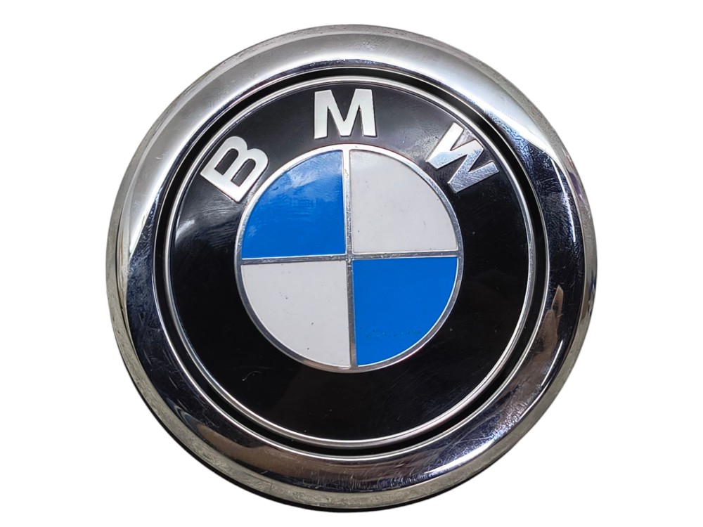 Emblema Maçaneta Tampa Traseira Bmw 116i 1.6 16v 2014 – Preto E Azul