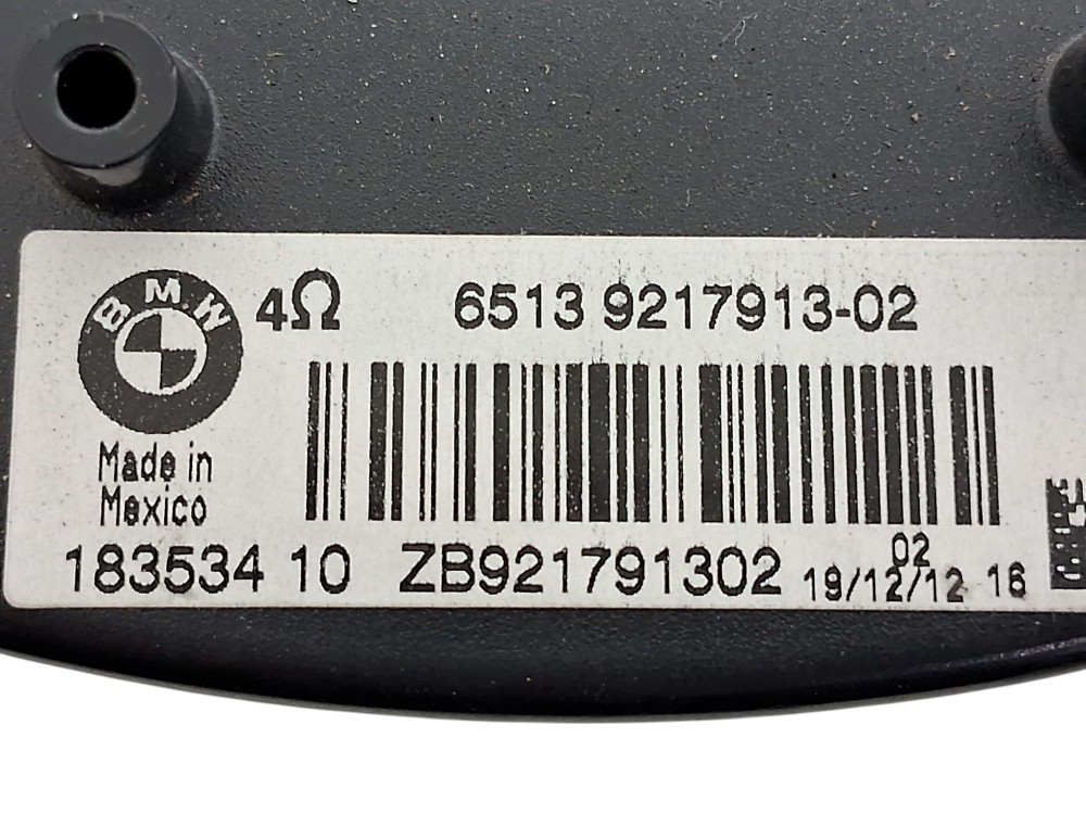 Alto Falante Subwoofer Esquerdo Bmw X3 Xdrive20i 2013 Preto 8