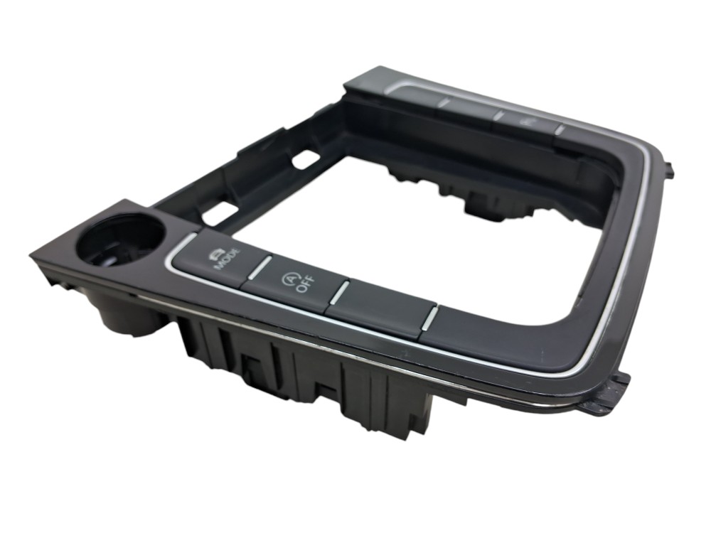 Moldura Console Trambulador Volkswagen Golf Tsi 2015 2