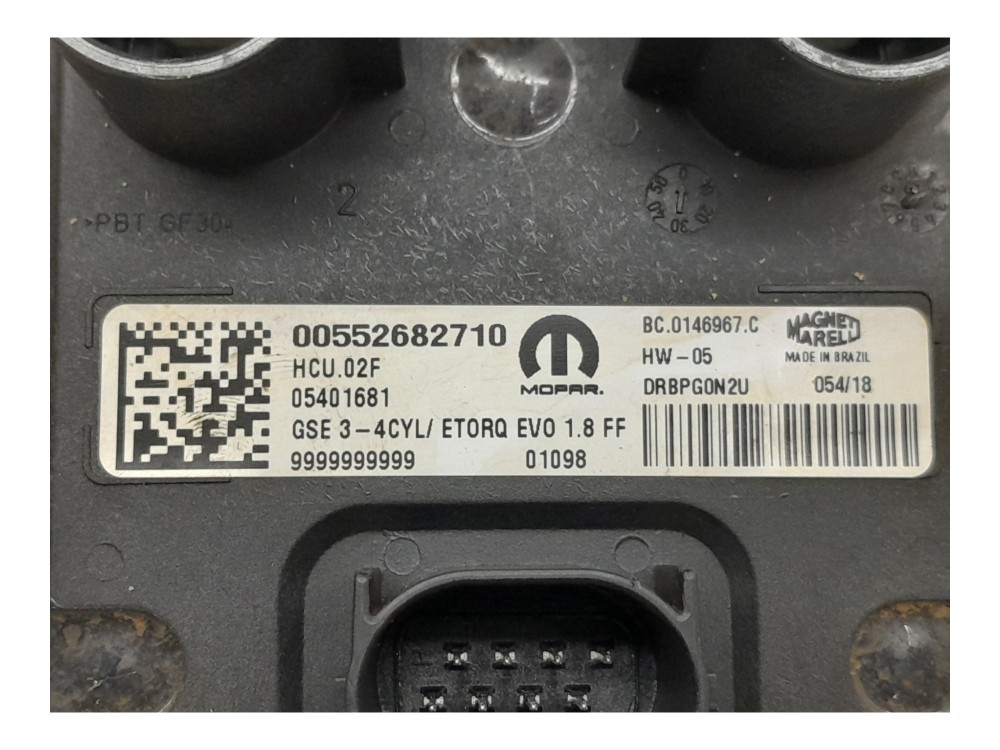 Modulo Ventoinha Fiat Argo Drive 1.0 3cc Flex 2018 6