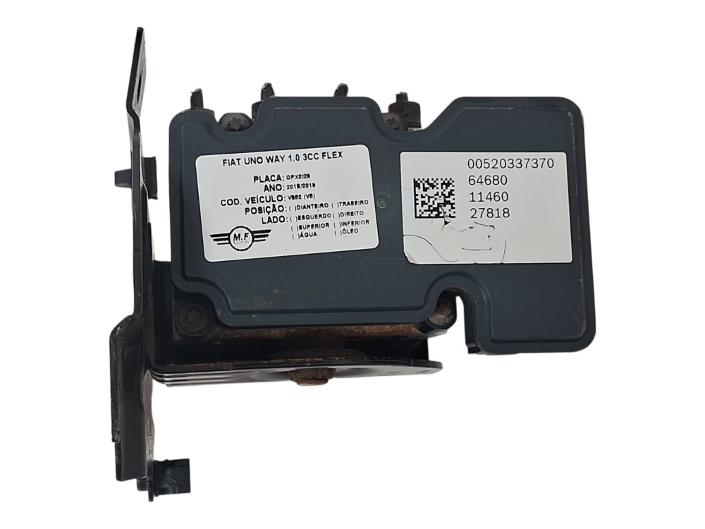 Modulo Central 00520337370 Fiat Uno Way 1.0 3cc 2019 4