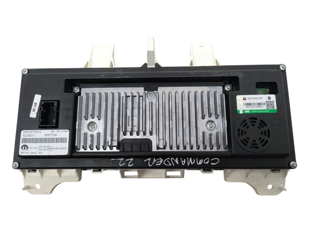 Painel Instrumentos Jeep Commander 2.0 16v Turbo Diesel 2022 Preto 2