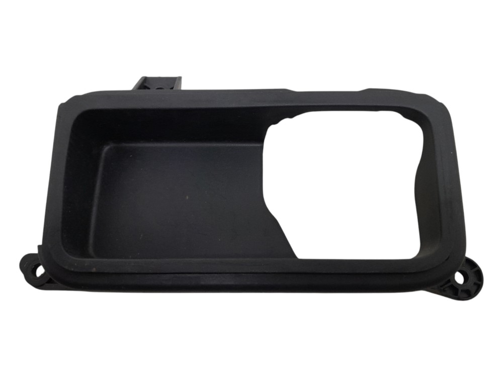Moldura Maçaneta Interna Porta Traseira Esq Ford Edge 2013 Preto Traseira 1