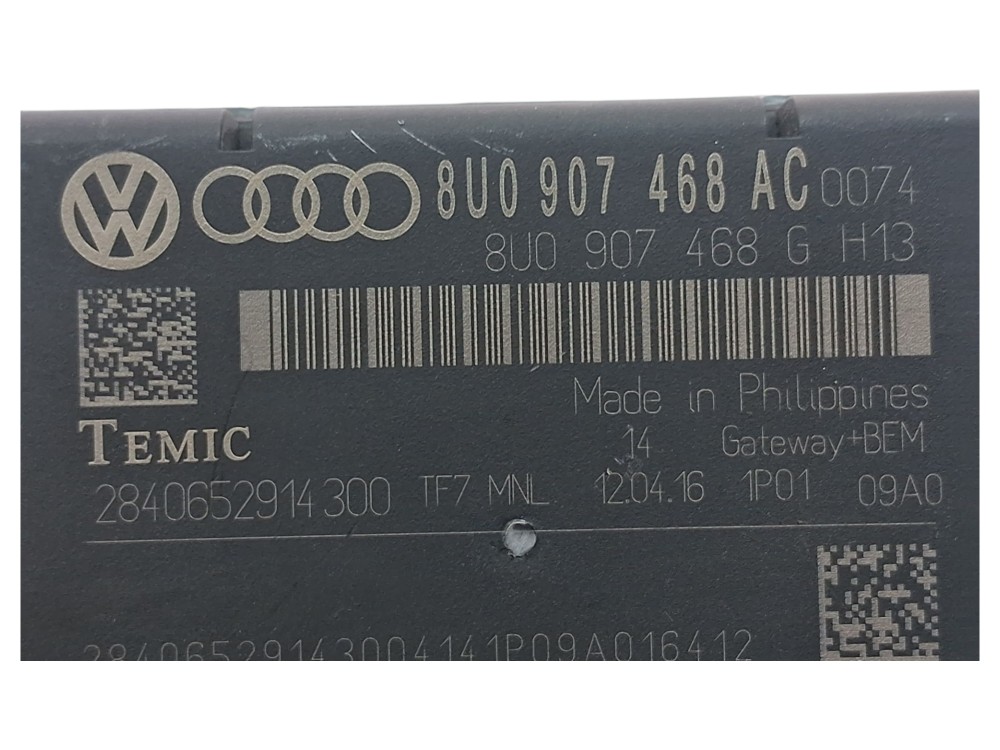 Modulo Interface Audi Q3 Tfsi 1.4 16v Turbo 2017 7