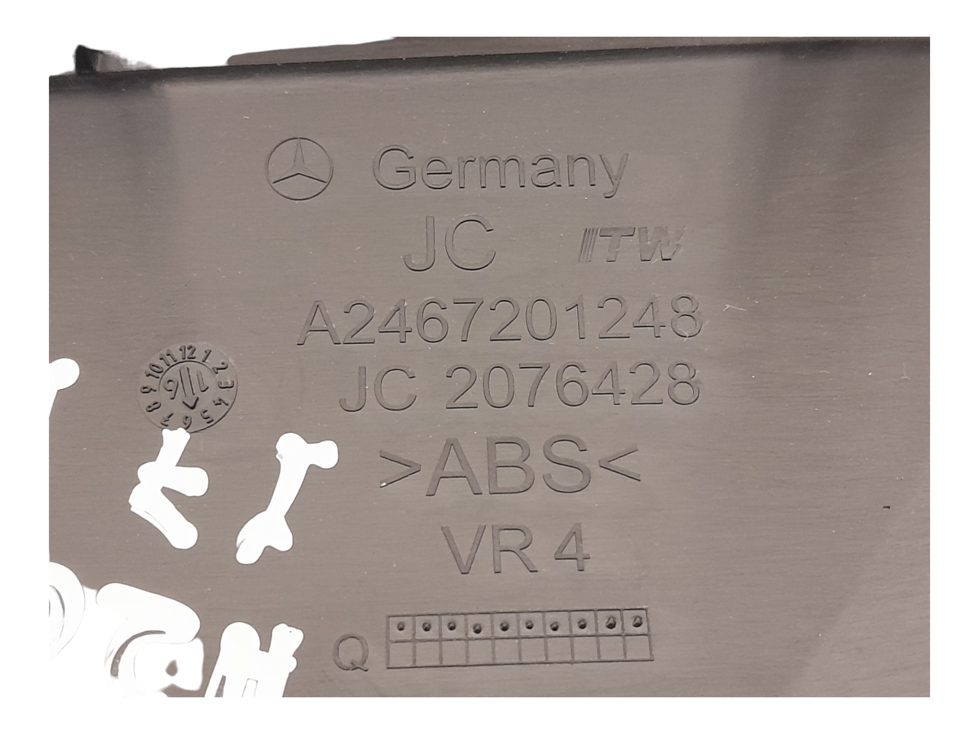 Macaneta Interna Dianteira Direita Mercedes A200 2017  Preto 5