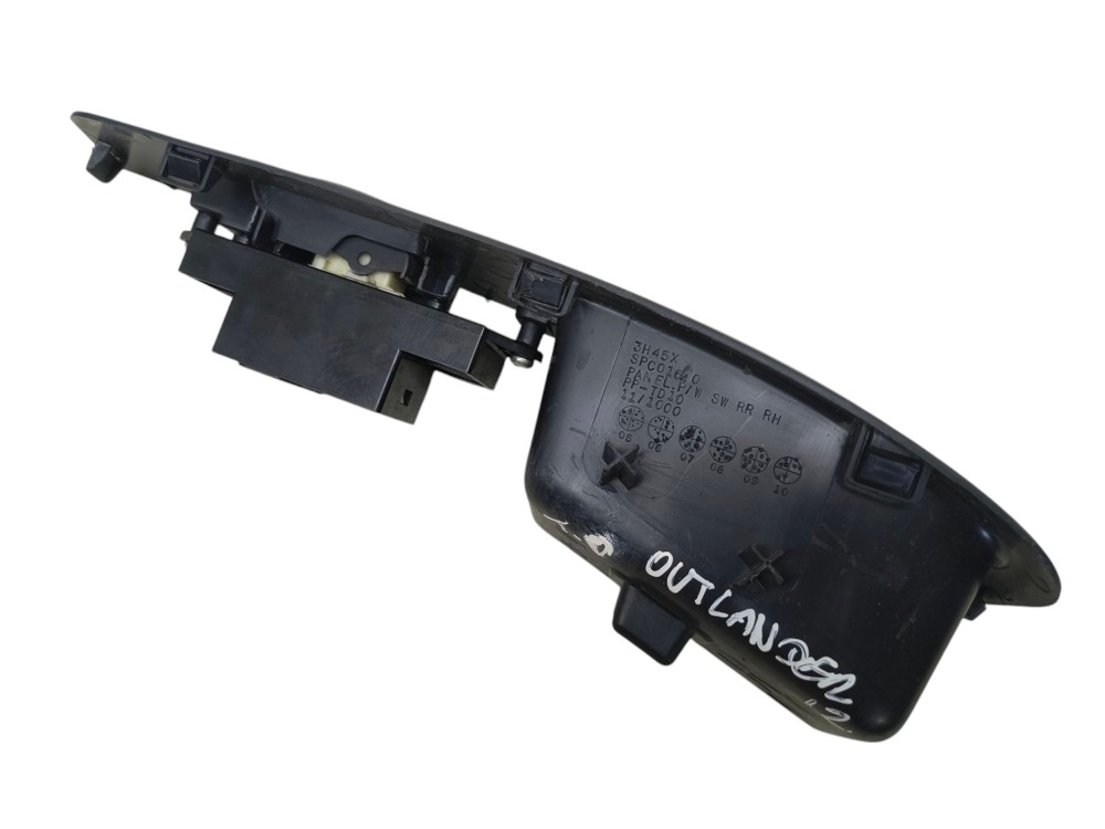 Botao Vidro Traseiro Direito Mitsubishi Outlander 3.0 2011 3
