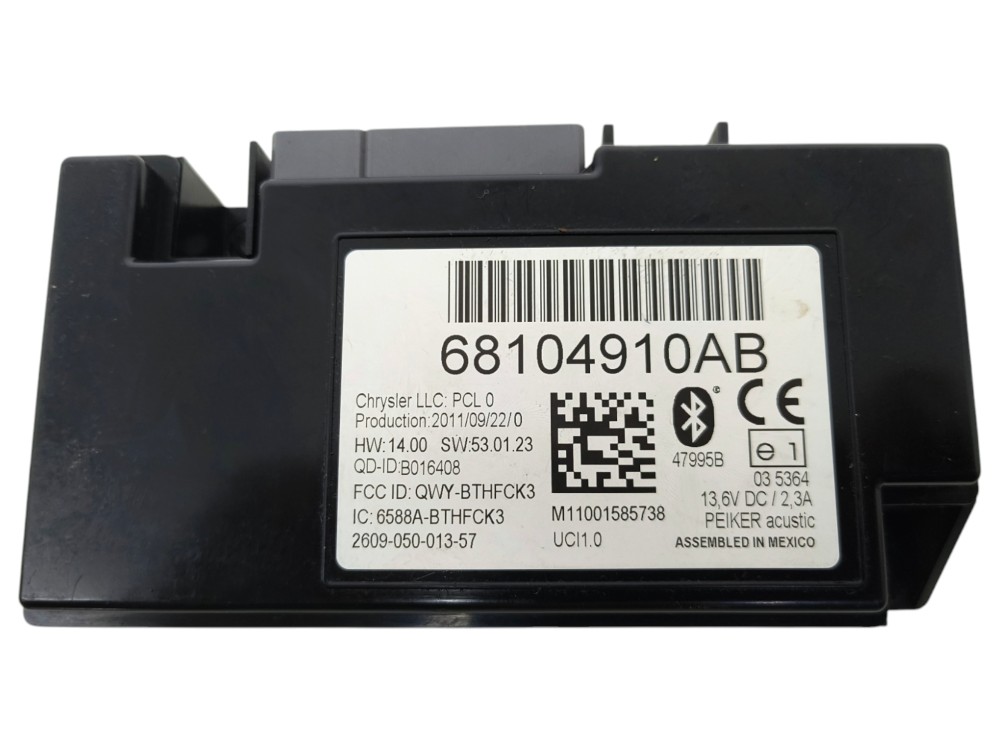 Modulo Bluetooth Jeep Grand Cherokee Laredo 3.6 V6 2012 1
