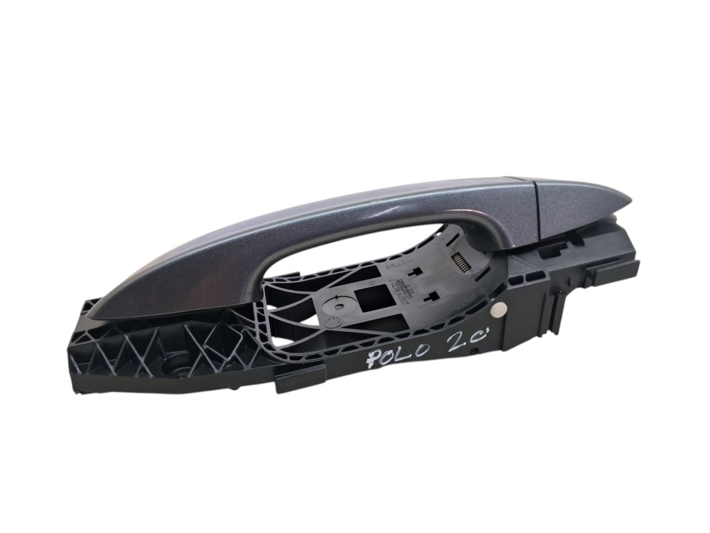 Macaneta Externa Porta Traseira Direita Volkswagen Polo 2020 Cinza Traseira 3