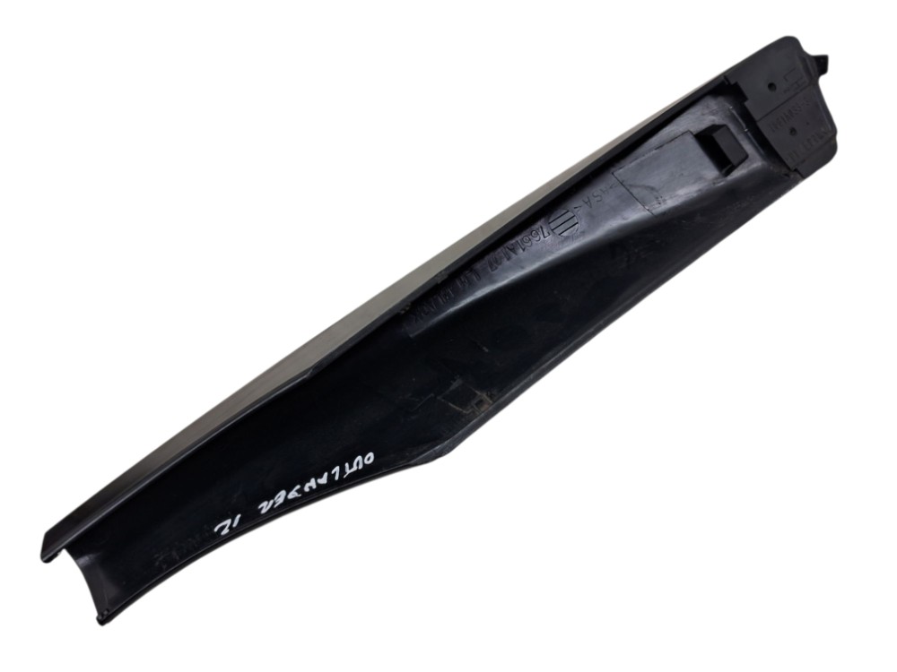 Acabamento Rack Teto Dianteiro Esq Mitsubishi Outlander 2011 Preto 2